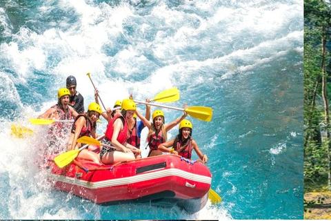 Rafting en eau vive dans les gorges de l'Oisans
